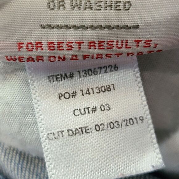 Torrid Womens Plus Size 24 Med Wash Distressed Denim Jean Shorts - Picture 12 of 13